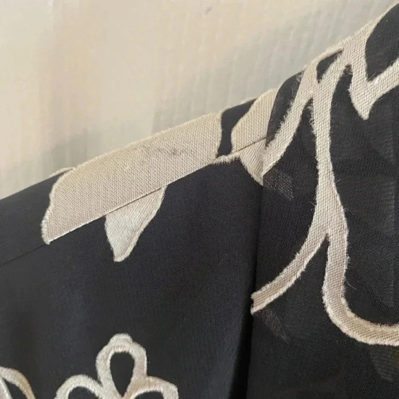 Alex Evenings Wrap Floral Evening Blouse Jacket - Picture 6 of 8